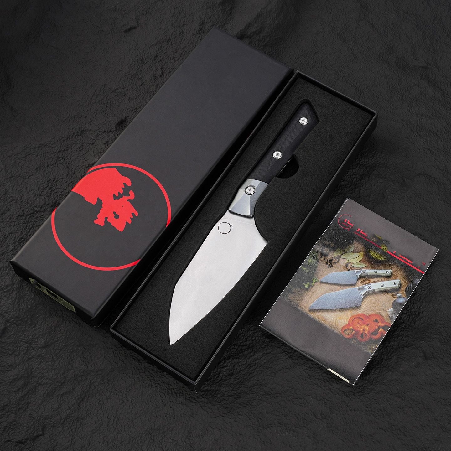 New MICRO TECH kitchen knife, outdoor camping tool knife, fixed blade, fruit knife, straight knife, Christmas gift