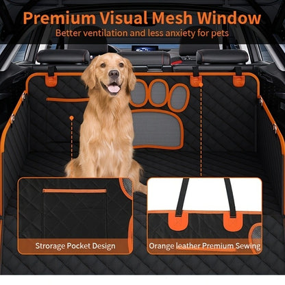Capa de Assento para Cachorro, Capa de Assento para Cães, Rede Resistente a Arranhões, Antiderrapante, Durável, Macia, para Banco Traseiro de Carros, Caminhões e SUVs