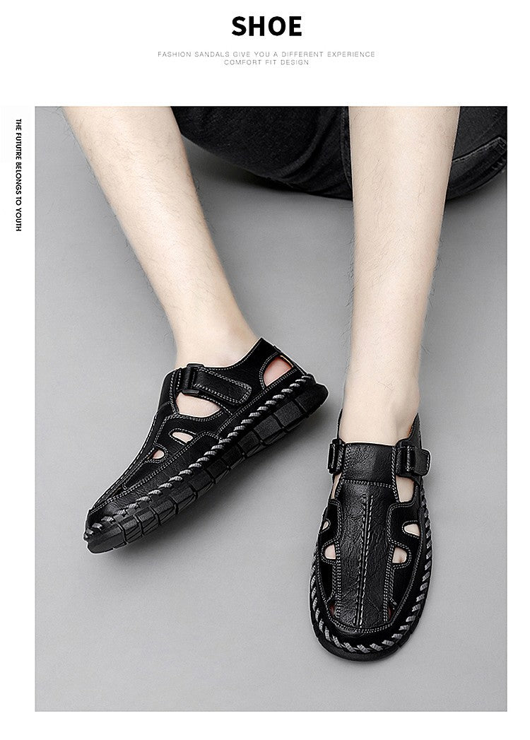 Handmade Men's Shoes Outdoor Shoe Men Casual Men Shoes Breathable Suede Leather Shoe Anti-Skid Walking Shoe Hot Sale Footwear