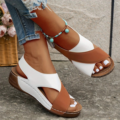 Women Wedges Sandals Summer New Fashion Sandals Lightweight Casual Sandals Shallow Outdoor Beach Shoes Women Sandalias De Mujer