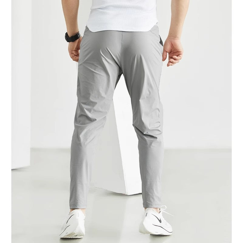 Mens Joggers Sweatpants Thin Casual Hip Hop Trousers Gyms Tracksuit Workout Track Pants Brand Jogger Fitness Pants Men