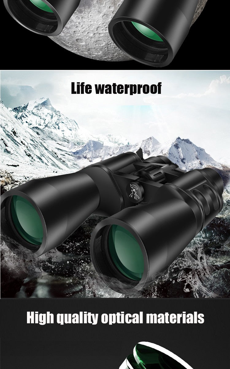 BORWOLF 10-380X100 Alta Ampliação HD Profissional Zoom Binóculos 10-60 vezes Telescópio Adequado Para Observação da Lua E Turismo