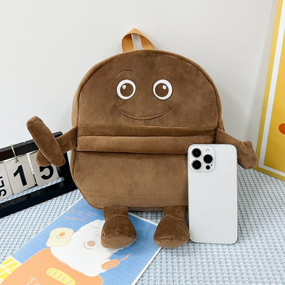 Italian Brainrot Plush Backpack Telalaero Telala Funny Student Backpack ?LiriLi Larlla Boneca Ambalam Cute Soft Bag for Kid Gift