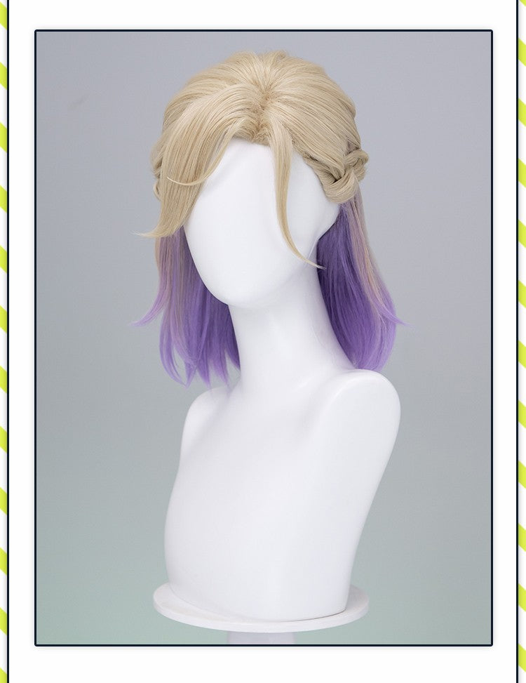 ?Ready for Ship?Idia Malleus Leona Vil Crowley Wig Game Cosplay DokiDoki Men 120cm Long Hair Fiber Idia Halloween  Free Wig Cap