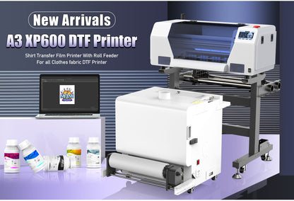 US/EU Stock A3 XP600 DTF Printer Machine A3 UV Sticker Printer DTF Printer Direct to Film Print DTF Printer A4 T-Shirt Printer