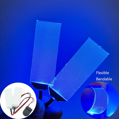 Flexible Bendable DIY LED Light Eyes Kits for Iron Man Halloween Helmet Mask Eye Light Cosplay Accessories Can Cropped Props