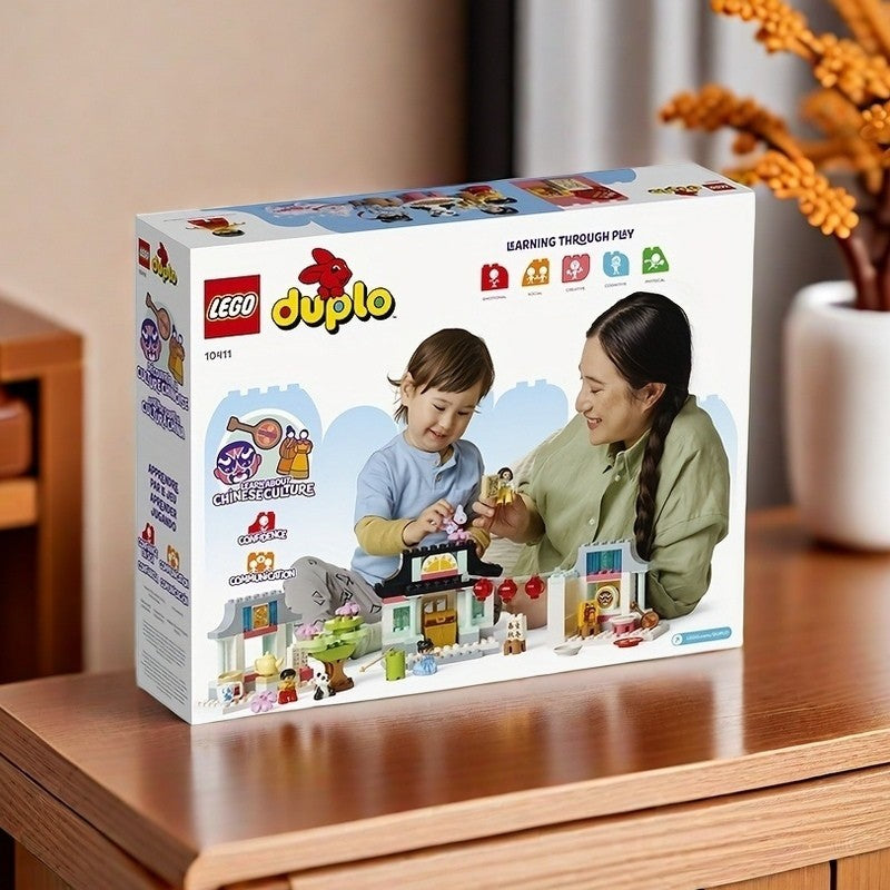 10411 LEGO DUPLO Aprender Sobre a Cultura Chinesa ? Brinquedos Educacionais para Crianças de 2 Anos ou Mais