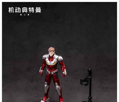 Boneco Articulado Ultraman ZD Toys Kotaro Higashi Terno Zero Terno Tiga Terno Ace Ultra Seven Ultraman Jack Modelo Colecionável Adulto