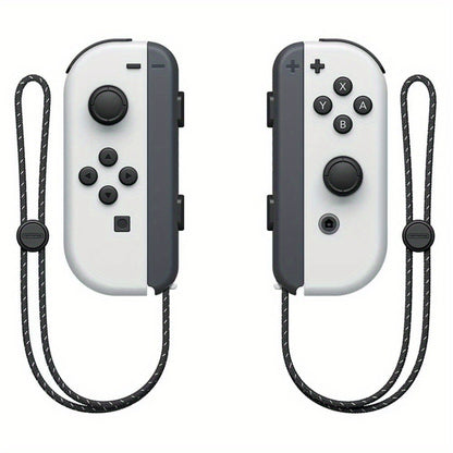 Nintendo Switch OLED Console Bundle with Mario Kart 8 Deluxe Game, White Joy-Con Controllers and Hybrid Gaming System