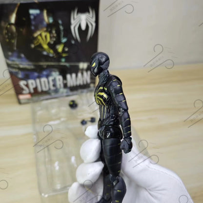 Boneco Articulado Homem-Aranha Versão do Jogo Peter Parker Marvel Legend Spiderman Modelo Anime Colecionável Presente