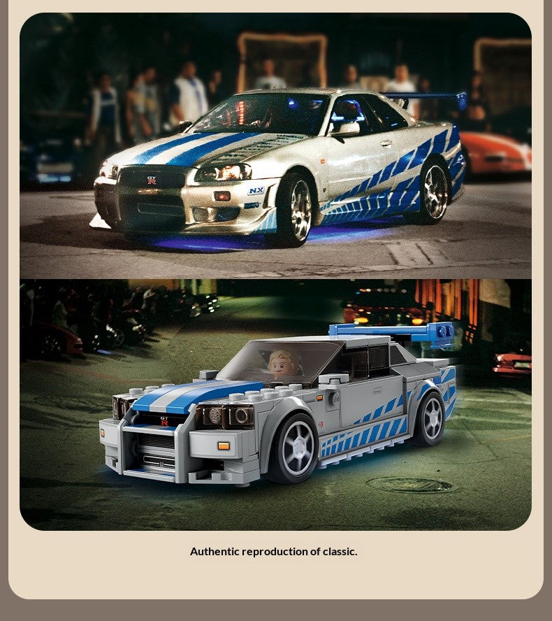 LEGO Blocos de Montar Brinquedo Super Racing 76917 Nissan GT-R Presente de Aniversário Presente de Natal Brinquedos Infantis