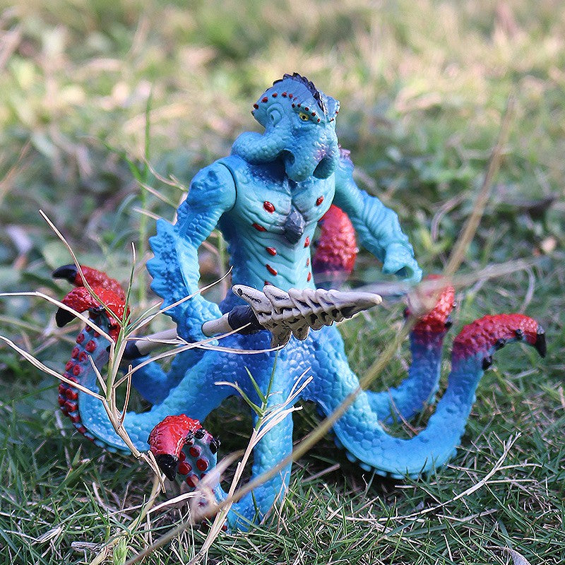 Oenux Simulação Dinossauro Dragão Tartarugas Touro de Fogo Orangotango Golem de Magma Modelo Animal Figuras de Ação Coleção de PVC Brinquedo Infantil Presente