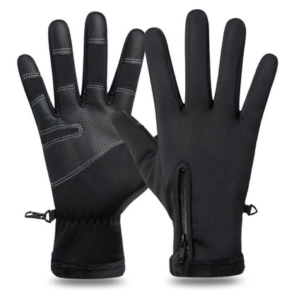Luvas de Motocicleta de Inverno Térmicas Forradas com Lã Luvas Militares de Dedo Completo à Prova de Frio Inverno Impermeáveis para Pilotagem