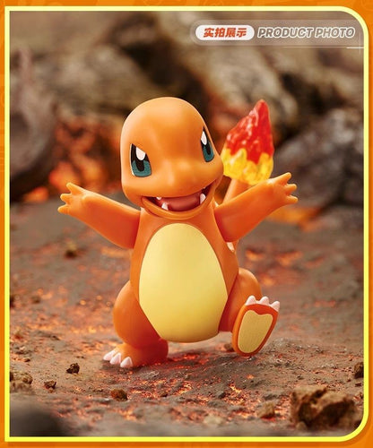 Novos BLOKEES Blocos de Construção de Figuras Nidoking Pokémon Charizard Pikachu Lucario Boneco Modelo Articulado Coleção Brinquedos Surpresa