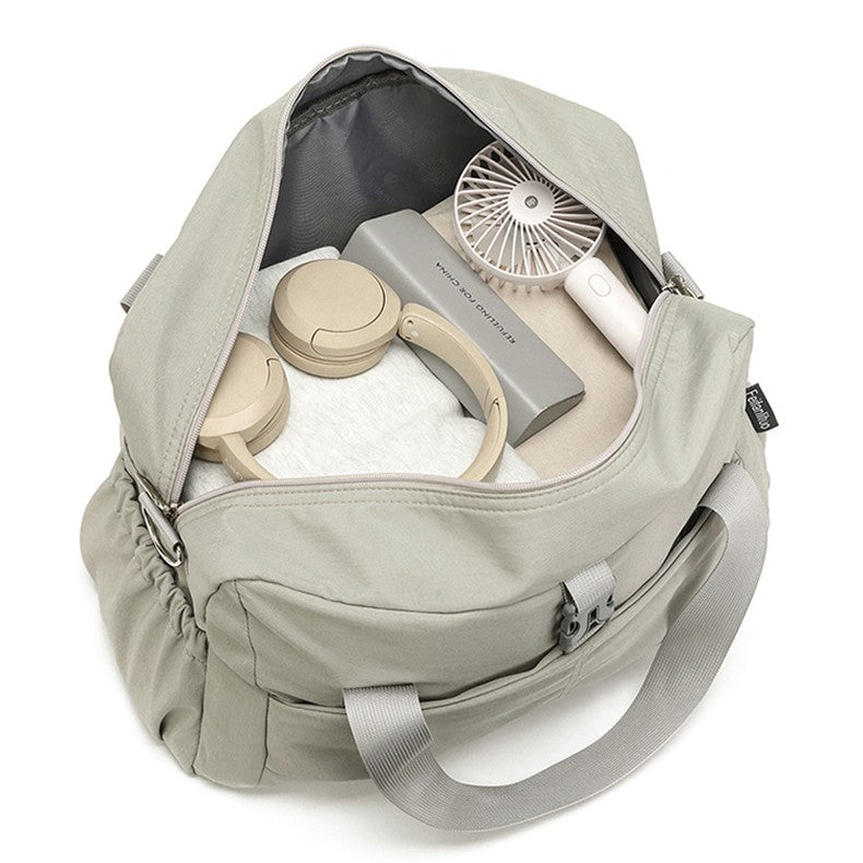 Women Travel Tote Bag Casual Outdoor Travel Short Trip Luggage Shoulder Bags Portable Commuting Gym Fitness Sports Handbag