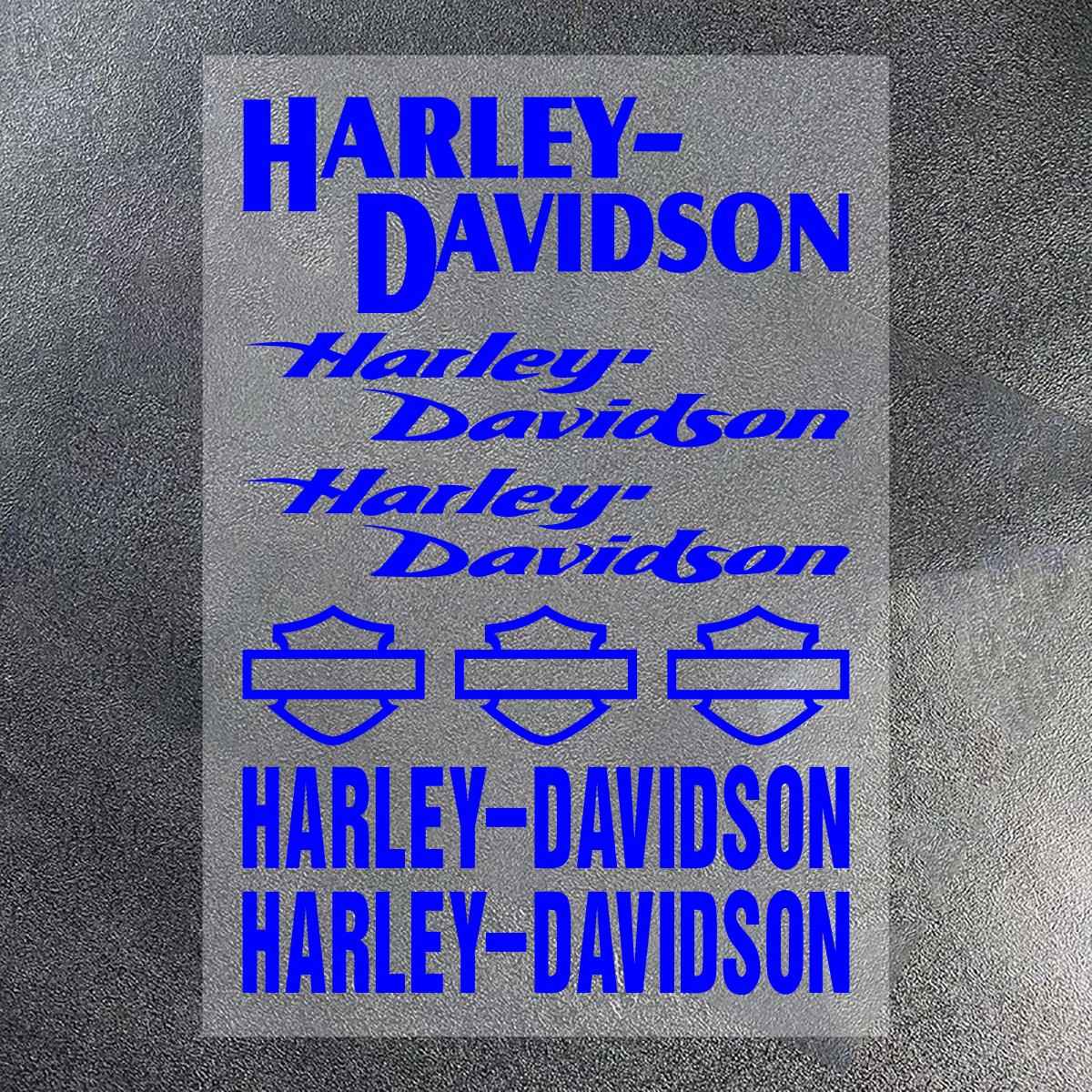 Para Harley Davidson Adesivo Logotipo Moto Tanque Capacete Bicicleta Decalque de Vinil Kit Para Electra Glide 1250S PA1250