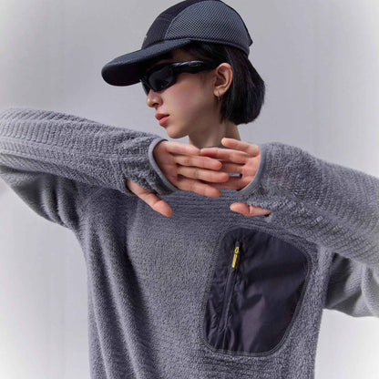 Mr. Song Original Outdoor Ultra-Light Lock Heat Breathable Loose Casual Hoodie Base Shirt for Men And Women