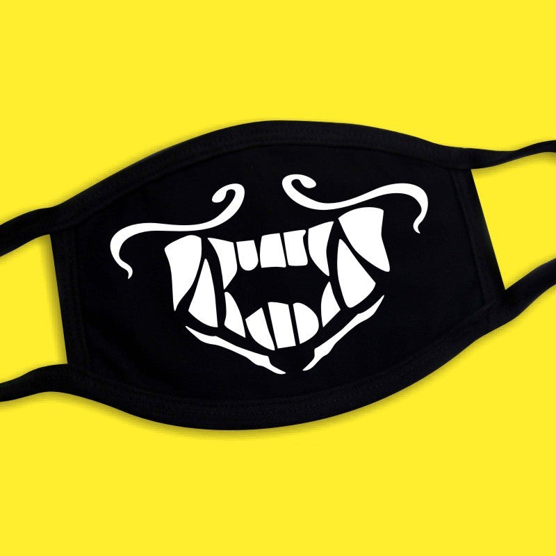 Anti Dust Mouth Mask K/DA KDA Akali Mask Cosplay Akali Assassin Cosplay Face Masks  Cotton Dustproof Warm Mask