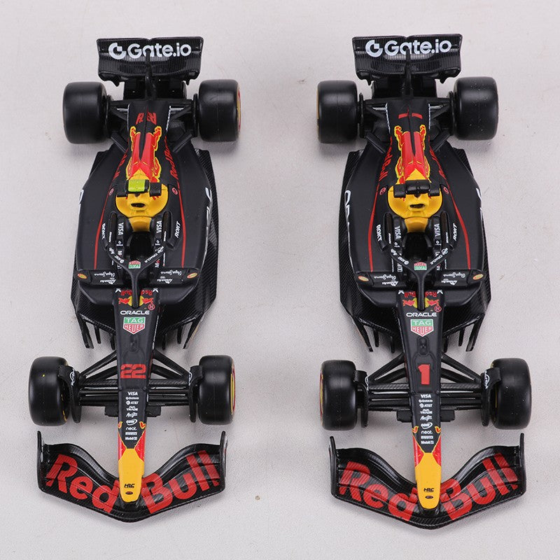 Burago 1:43 RB21 Red Bull Estação do Bahrein Nº1/Nº22 Carro de Corrida F1 Modelo de Liga