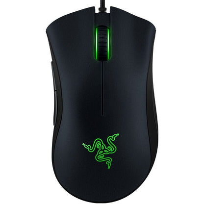 Mouse Gamer Com Fio Razer DeathAdder Essential / Mouses Com Fio 6400DPI 5 Botões Independentes Para PC Gamer de Laptop