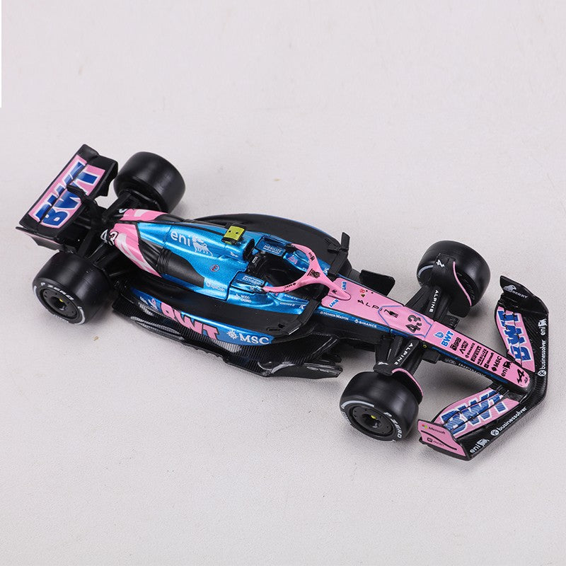 Burago 1:43 F1 Carro de Corrida Alpine A525 N.43 Pierre Gasly Equipe de Fórmula 1 Carro Modelo em Liga