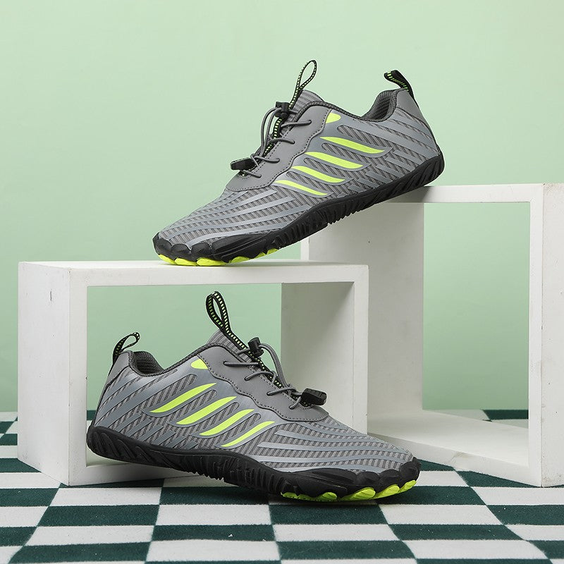 Men's Elastic Hiking Shoes Women Outdoor Sneakers for Trekking Wading Light and Comfortable Sports Shoes Non-slip Breathable