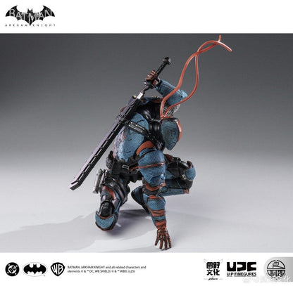In Stock 1/12 Upfinegures Lpzz Deathstroke Arkham Knight Game Peripherals DC002 Anime Action Figure Model Toy Collectibles Gift