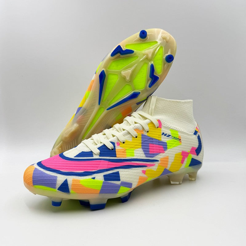 TF/FG Men Soccer Shoes Society Cleats Professional Fast Football Shoes Grass Training Football Field Boots Sneaker Original