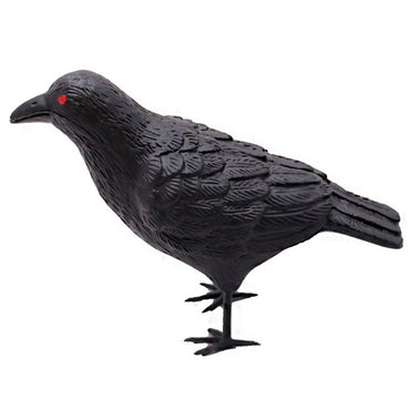 Halloween Black Crow Decor Simulation Raven Bird Repellent Pest Control Pigeon Repellent Outdoor Garden Halloween Decorations