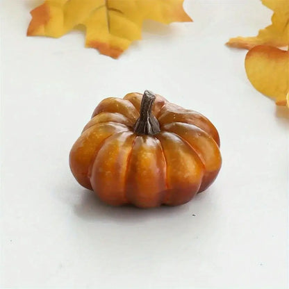 Artificial Pumpkin Fake Simulation Vegetable Thanksgiving Decoration Halloween Party Props DIY Crafts for Home Farmhouse Harvest