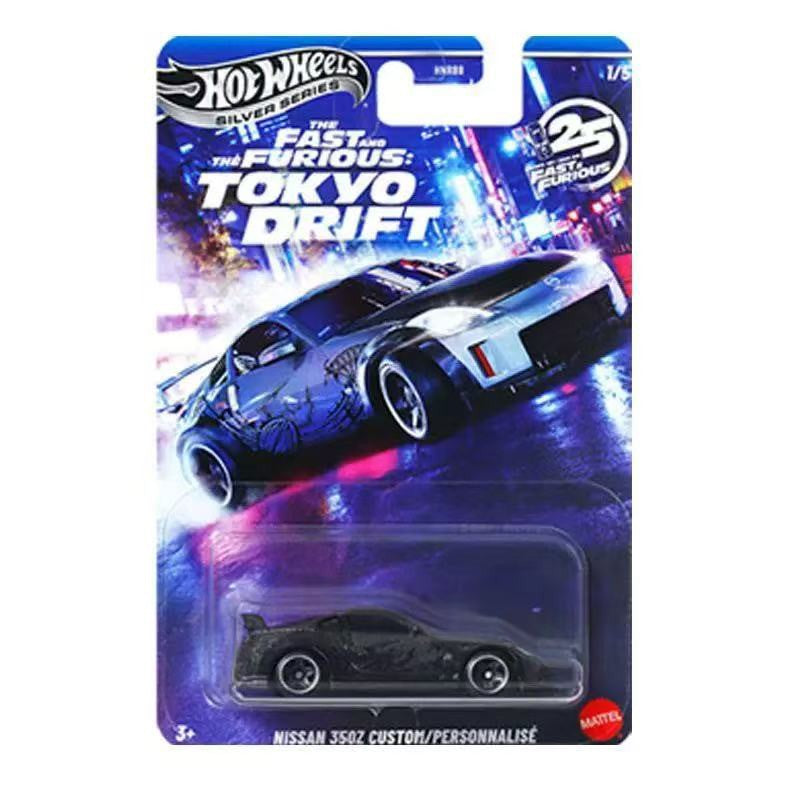 Nova Coleção de Carros Miniatura Hot Wheels Silver Series HNR88 Velozes e Furiosos Plymouth Alloy Diecast