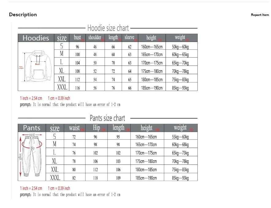 Winter men's suit, wool-lined cap sweatshirt + casual jogging pants, casual set, cuff top, fashionable sportswear