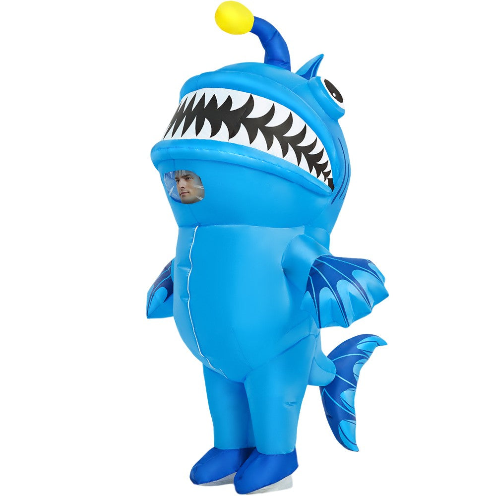 Adult Animal Inflatable Costume Anime Dress Suit Carnival Purim Halloween Party Cosplay Costumes for Man Woman