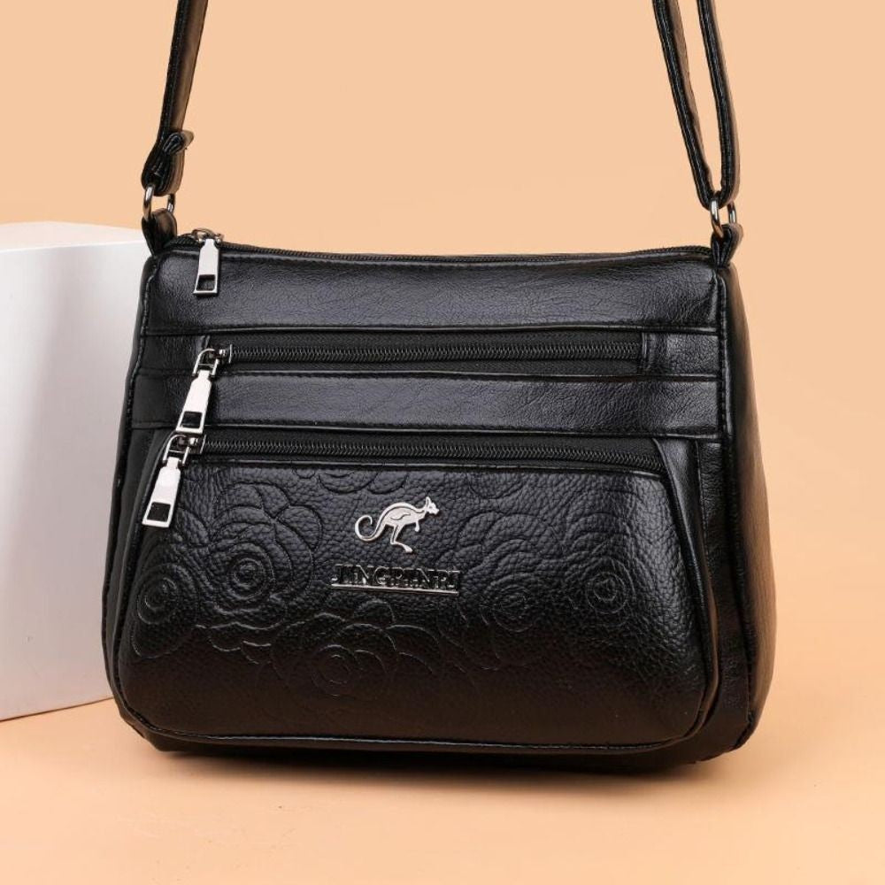 Women's Bag Middle-aged Bag Mother's Bag Fashion Multi-layer Large Capacity Single Shoulder Mother-in-law Buy Vegetable Bag