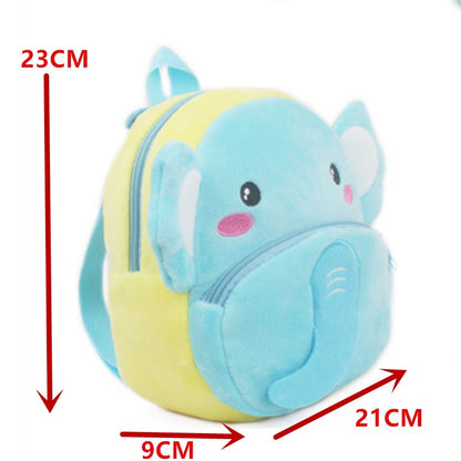 Unisex Baby School Bags Boys Girls Cute 3D Animal Plush Toddler Backpack Children Mini Book Bag Kids Backpacks for 0-4 Years Boy