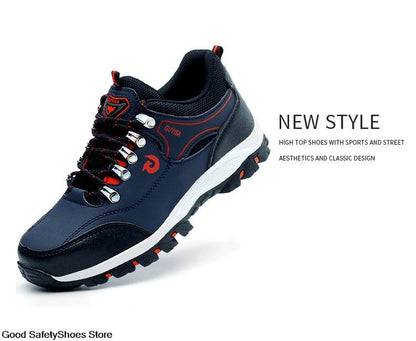 Steel Toe Shoes Men Work Safety Boots Sneakers Male Constrcution Puncture-Proof Work Safety Shoes  Man Security Boots Work Shoes