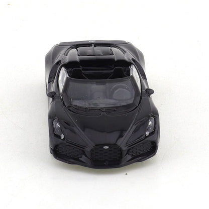 TSC 1:64 Bugatti Mistral Carro Esportivo Simulação Modelo em Miniatura de Liga Fundida Pequeno Carro de Coleção Ornamento Menino