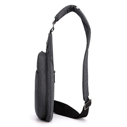 Sling Bag - Anti-theft Crossbody Shoulder Bag for Men and Women Sling Chest Crossbody Bag for Travel, Sport, Work Casual Daypack