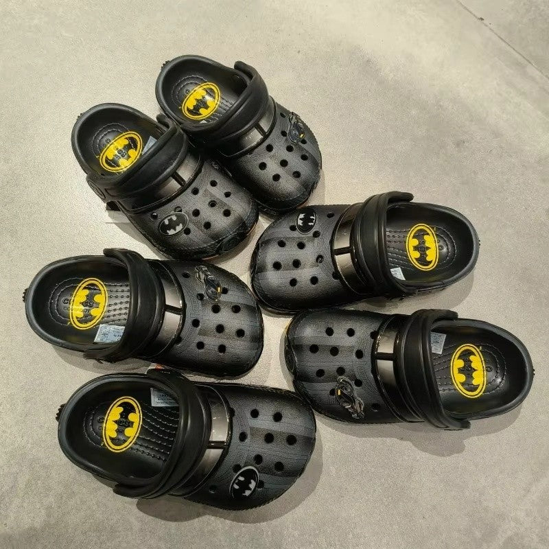 Beast Kingdom Batman Movie Cartoon Slippers Wearable Non-Slip Light Summer Slip-On Shoes for Men And Women Holiday Gift for Fans