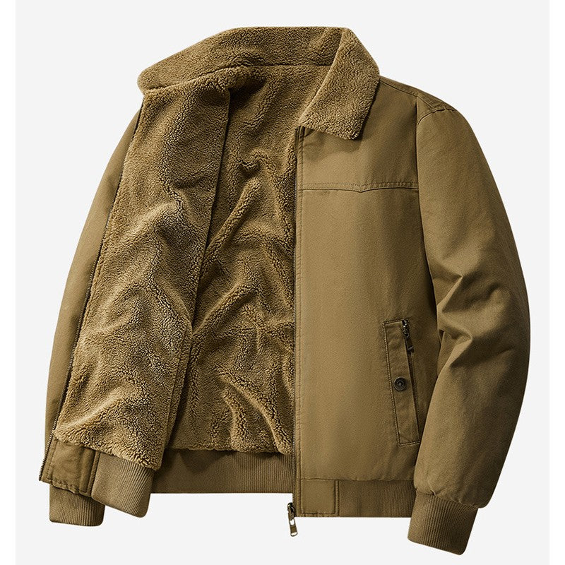 Winter Men Cotton Jackes Coat Men Autumn Warm Bomber Jacket Parkas Man Outdoor Fashion Casual Coat Stand Slim Jacket Male LZLLTT