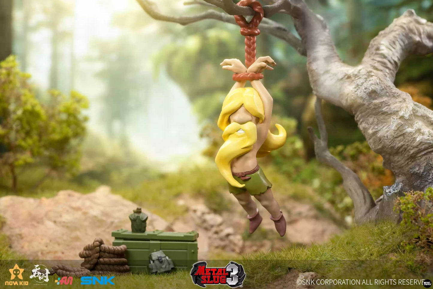 TUNSHI Studio METAL SLUG 3 Coleção de Bonecos de Figuras da Clássica Série de Jogo de Tiro Japonês Eri Marco Martian Rifleman Diving Mecha