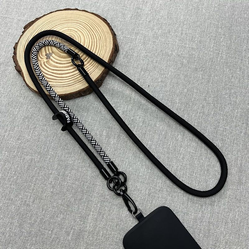 Corda de Pescoço Ajustável de 120 CM para Telefone, Alça Transversal, Destacável, Capa de Celular USB, Corrente de Ombro, Corda, Coleção 2025