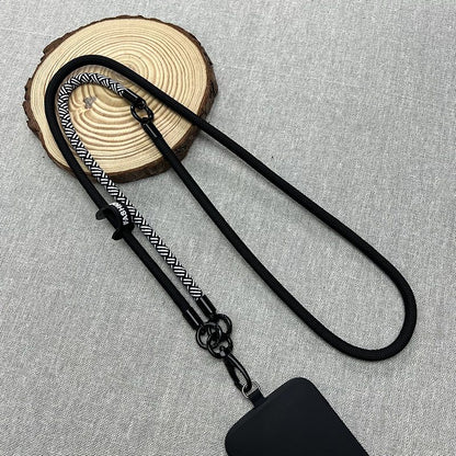 Corda de Pescoço Ajustável de 120 CM para Telefone, Alça Transversal, Destacável, Capa de Celular USB, Corrente de Ombro, Corda, Coleção 2025