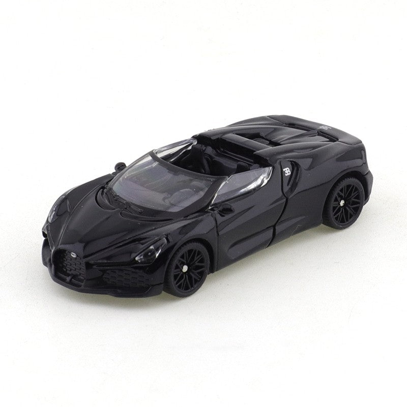 TSC 1:64 Bugatti Mistral Carro Esportivo Simulação Modelo em Miniatura de Liga Fundida Pequeno Carro de Coleção Ornamento Menino