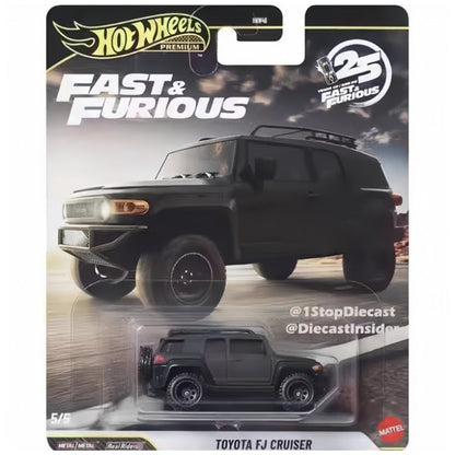 Hot Wheels HNW46 Fast & Furious Estojo N Série Mitsubishi Eclipse Carro Miniatura Coleção Surpresa Decoração Presente