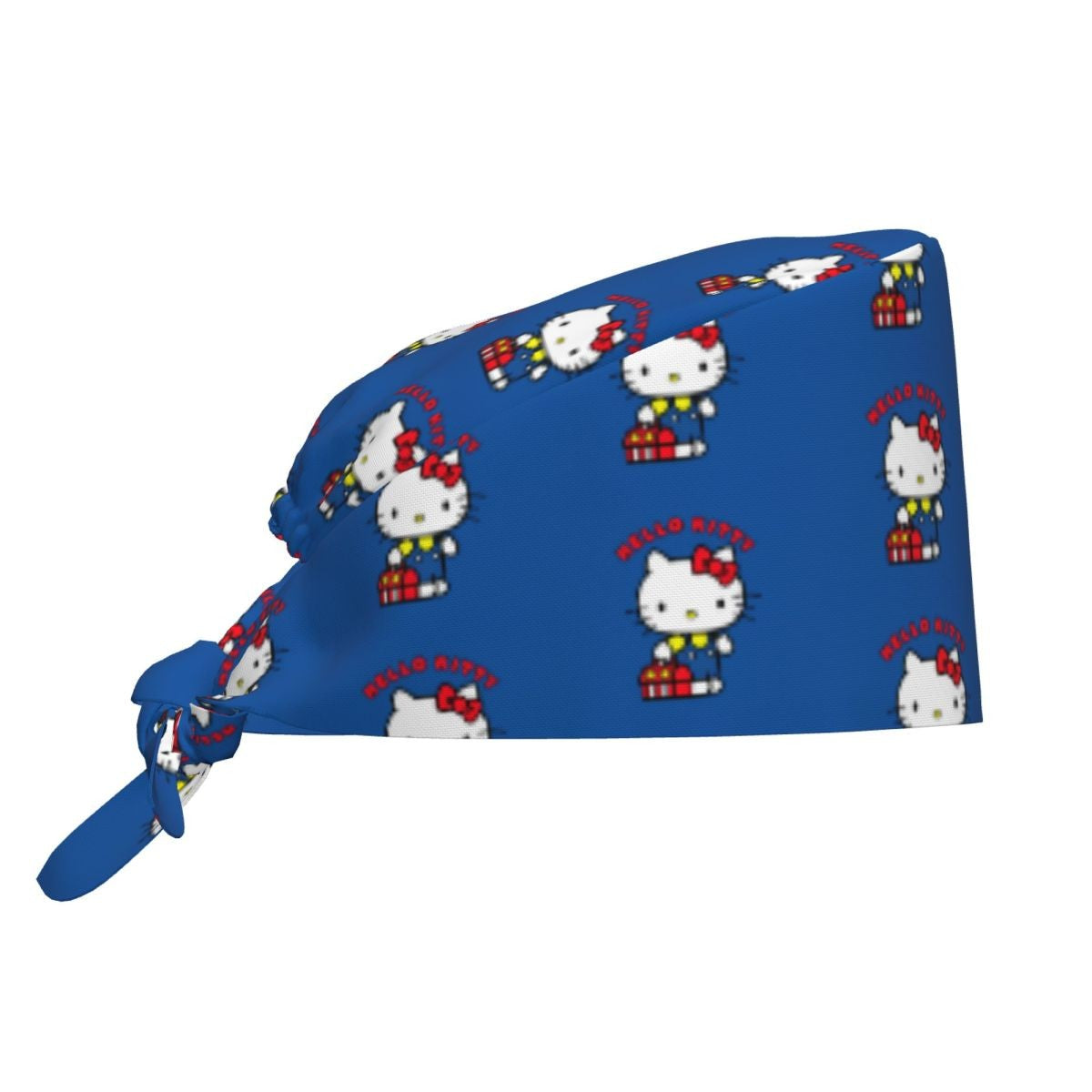 Custom Hello Kitty Medical Staff Scrubs Hat Women Men Cartoon Chara For Chef Hat Scrub Caps
