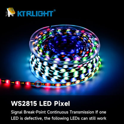 New 12V WS2815 Seed Pixel Light 4 Wires with Backup Data Wire Individually Addressable RGB Fairy Lights Ramadan Decorations 2026