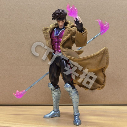 CT Toys Gambit Wolverine Figure Mafex 138 Hellverine Mafex 96 Boneco de Ação X-Men Marrom Quadrinhos SHF Modelo KO Boneco de Brinquedo