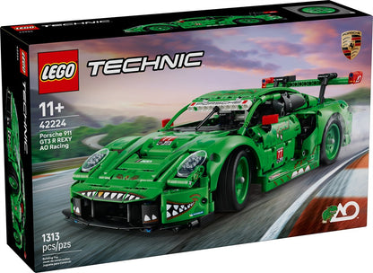 Pré-venda? LEGO® Technic™ Porsche 911 GT3 R Carro de Corrida REXY AO 42224 para Meninos e Meninas a Partir de 11 Anos 1313 Peças Presente de Aniversário