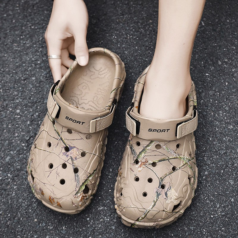 Men Shoes Slippers Men Garden Flat Sandals Platform Sandals Man Summer Sandals 2025 Male Sneakers Outdoor Flip Flops Home Clogs